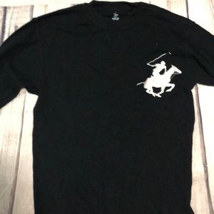 Black long sleeve shirt